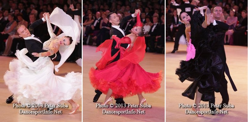 2013黑池舞蹈节业余摩登舞前三甲