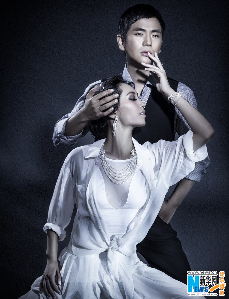 张晓龙绅士上演华丽探戈 搂美女性感热舞-摩登舞-一个跳舞的人-爱一格