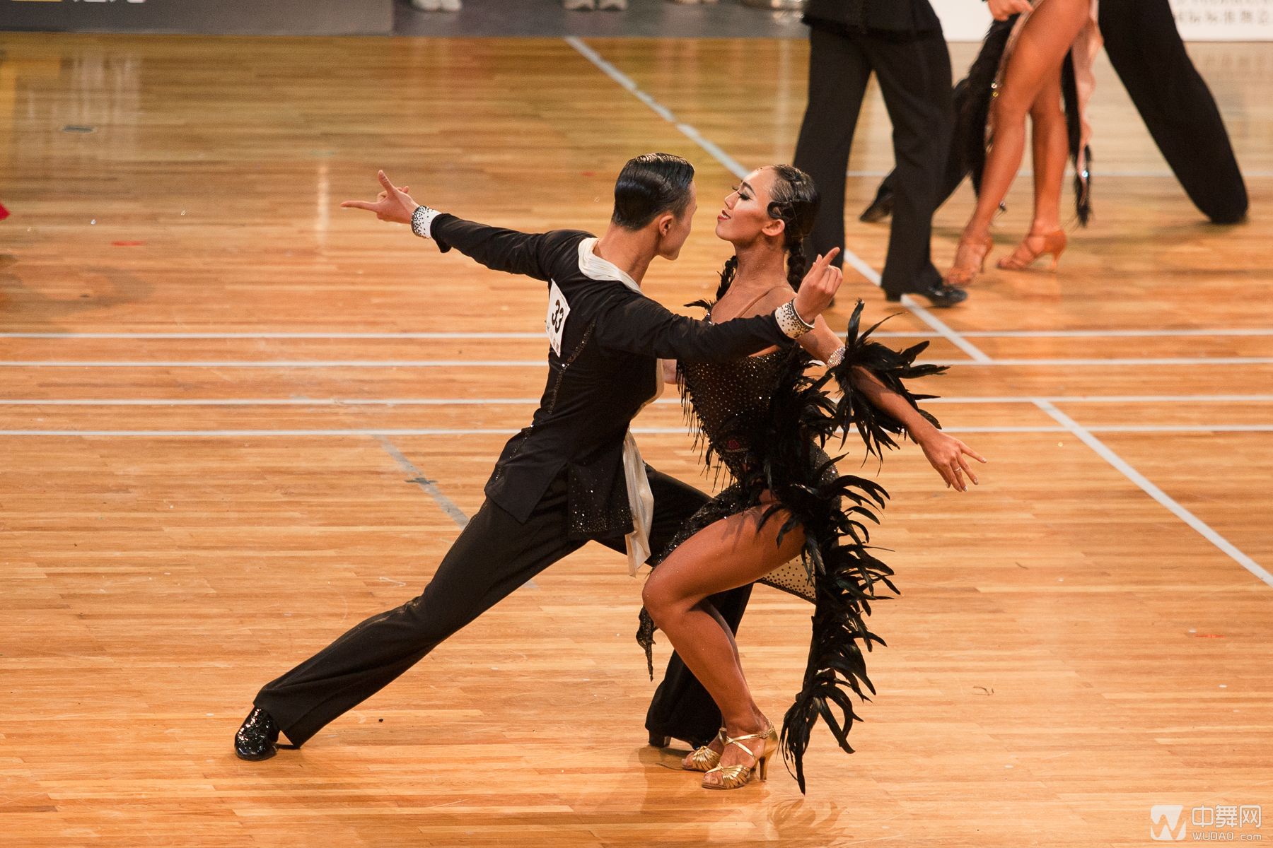 国标舞热浪来袭2017cbdf中国杯巡回赛上海站精彩照片